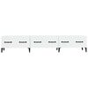vidaXL TV Cabinet High Gloss White 150x34.5x30 cm Engineered Wood