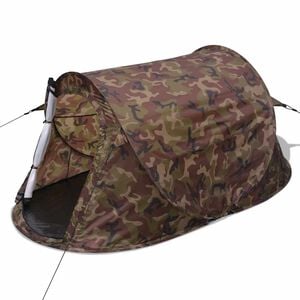 vidaXL 2-person Pop-up Tent Camouflage