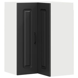 vidaXL Dishwasher Panel Kalmar Black 57 x 57 x 80 cm Engineered Wood