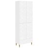 vidaXL Cabinet Set 2 pcs White Engineered Wood