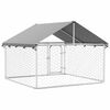 vidaXL Outdoor Dog Kennel with Roof 200x200x150 cm