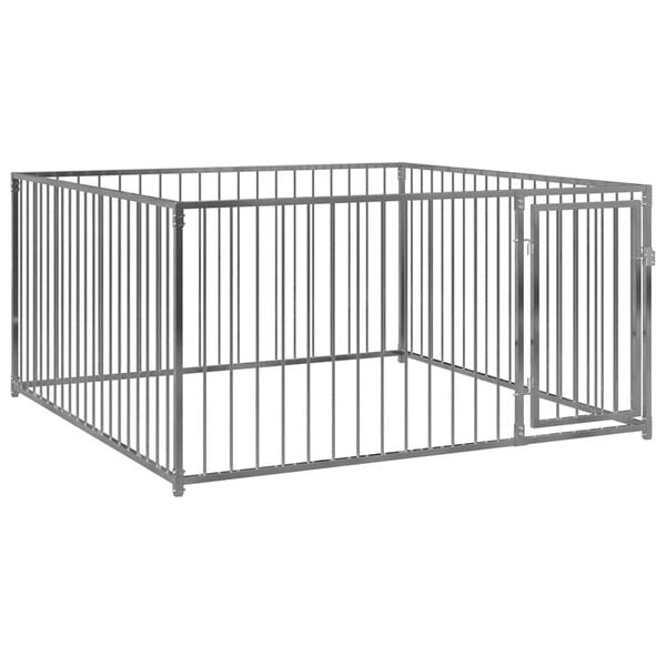 vidaXL Outdoor Dog Kennel 200x200x100 cm