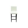 vidaXL Bar Stools 6 pcs White Faux Leather