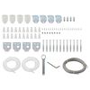 vidaXL 81 Piece Awning Accessory Set