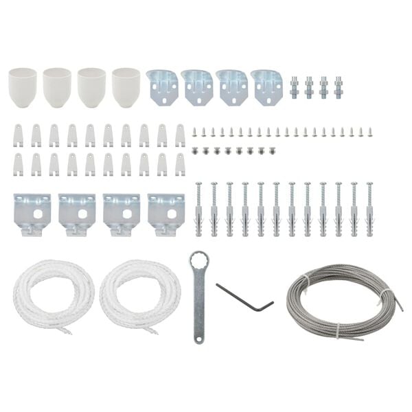 vidaXL 81 Piece Awning Accessory Set