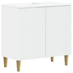 vidaXL Bathroom Sink Cabinet ARNHEM White 59.5 x 31.5x 59 cm