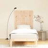 vidaXL Wall Headboard 95.5x3x110 cm Solid Wood Pine