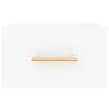 vidaXL Wall-mounted Bedside Cabinet White 35x35x20 cm