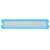 vidaXL Toddler Safety Bed Rail Blue 180x42 cm Polyester