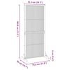 vidaXL Privacy Screen Indoor/Outdoor 180.5 cm Solid Acacia Wood