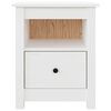 vidaXL Bedside Cabinets 2 pcs White 40x35x49 cm Solid Wood Pine