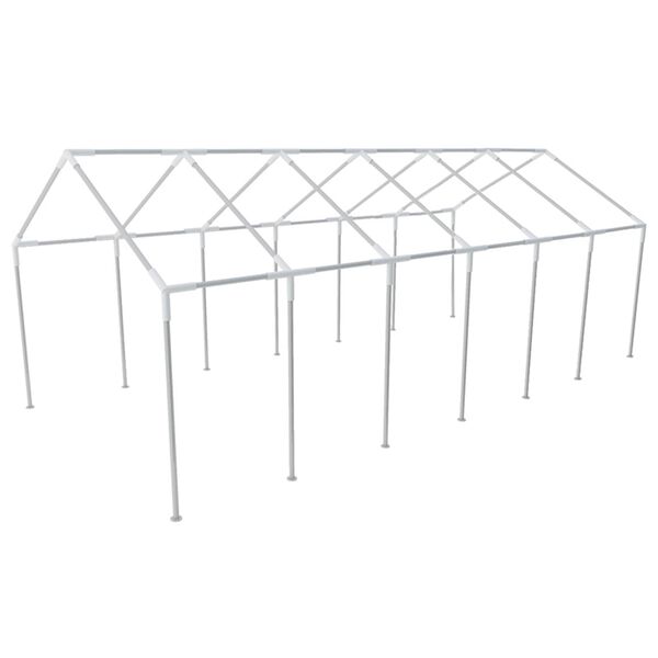 vidaXL Tent Fabric without Frame White 12 x 6 m PE