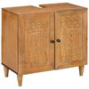 vidaXL Bathroom Sink Cabinet Light Brown 62 x 33 x 58 cm