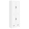 vidaXL Cabinet Set 2 pcs White Engineered Wood