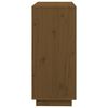 vidaXL Sideboard Honey Brown 74x35x80 cm Solid Wood Pine