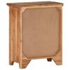 vidaXL Sideboard 60x33x75 cm Solid Acacia Wood and Reclaimed Wood