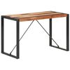 vidaXL Dining Table 120x60x75 cm Solid Wood