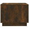 vidaXL Coffee Table Smoked Oak 55x55x43 cm Engineered Wood