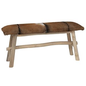 vidaXL Entryway Bench | Natural brown