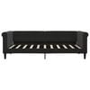 vidaXL Day Bed without Mattress Black 90x190 cm Velvet