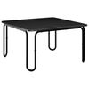 vidaXL Coffee Table Black 59 x 59 x 45 cm Engineered Wood