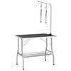vidaXL Dog Grooming Table | Black and Silver