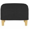 vidaXL Footstool Black 60x50x41 cm Fabric