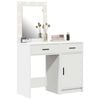 vidaXL Dressing Table 2 pcs White 50 x 41 x 135 cm Engineered wood