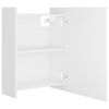 vidaXL Bathroom Mirror Cabinet White 62.5x20.5x64 cm Engineered Wood