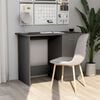 vidaXL Desk Grey 100x50x76 cm Engineered Wood