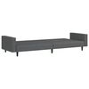 vidaXL 2-Seater Sofa Bed Dark Grey Velvet