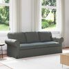 vidaXL Sofa Dark Grey Overall dimensions: 215 x 82 x 80 cm (W x D x H)