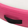 vidaXL Inflatable Gymnastic Mat with Pump 100x100x10 cm PVC Pink
