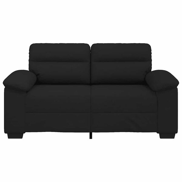 vidaXL 2-Seater Sofa&nbsp;Black 160x81x84 cm Fabric