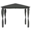 vidaXL Gazebo with Post Covers 3x3x2.6 m Anthracite 160 g/m²