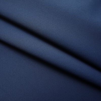 vidaXL Blackout Curtains with Hooks 2 pcs Blue 140x245 cm