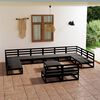 vidaXL 13 Piece Garden Lounge Set Solid Pinewood