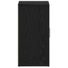 vidaXL Shoe Cabinets 2 pcs Black 31.5x35x70 cm Engineered Wood