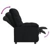 vidaXL Recliner Chair Black Fabric
