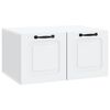 vidaXL Wall-Mounted TV Cabinet White 59.5 x 41 x 30 cm Engineered Wood