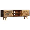 vidaXL TV Cabinet Solid Mango Wood 140x30x45 cm