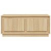 vidaXL Coffee Table Sonoma Oak 102x50x44 cm Engineered Wood