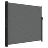 vidaXL Retractable Side Awning Anthracite 180x500 cm