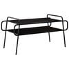 vidaXL Coffee Table Black Oak 100 x 50 x 51 cm Engineered Wood