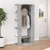 vidaXL Hallway Cabinet Concrete Grey 97.5x37x99 cm Engineered Wood