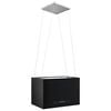 vidaXL Hanging Island Range Hood Touch Sensor LCD 55cm Steel