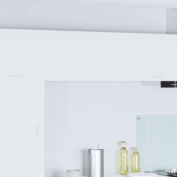 vidaXL Hanging Cabinet with Door White 40 x 31 x 40 cm Engineered Wood