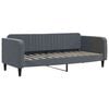 vidaXL Day Bed without Mattress Dark Grey 90x190 cm Velvet
