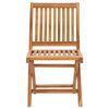 vidaXL Folding Garden Chairs with Cushions 6 pcs Solid Teak Wood