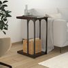 vidaXL Side Table Brown Oak 40x30x60 cm Engineered Wood
